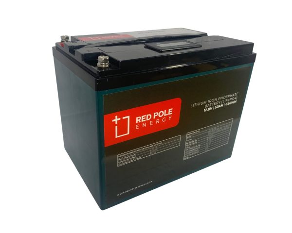 12V 50Ah 640Wh Lithium Battery